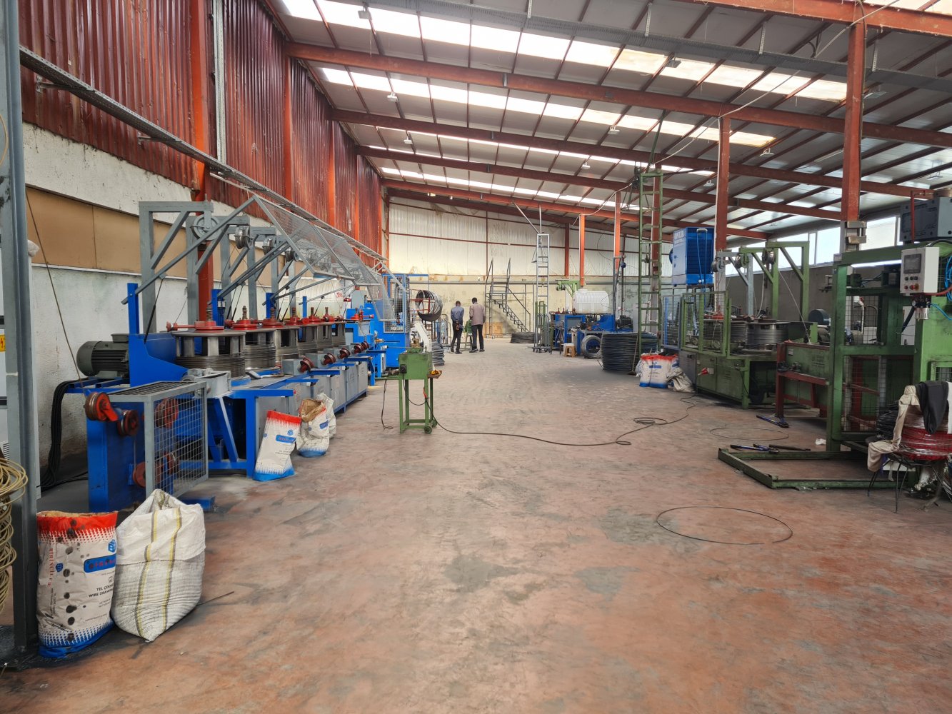 Çözüm Tel Yeni Tel Çekme Makineleri Hayırlı Olsun...