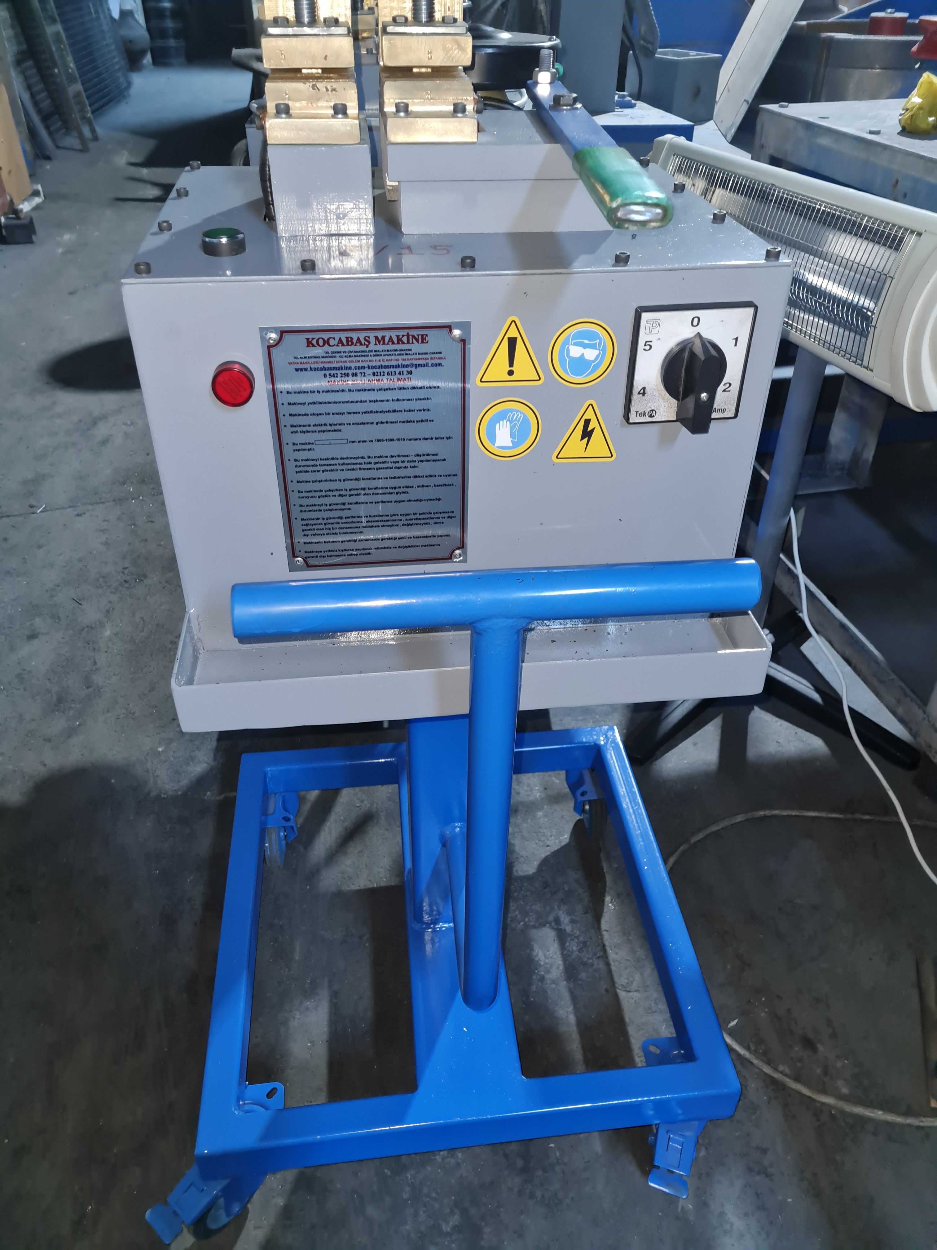 Diler Holding iki adet tel alın kaynak makinesi hayırlı olsun...