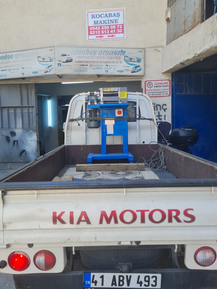 Müşterimize 1,5-6 mm tel uç inceltme-uçlama makinesi hayırlı olsun...