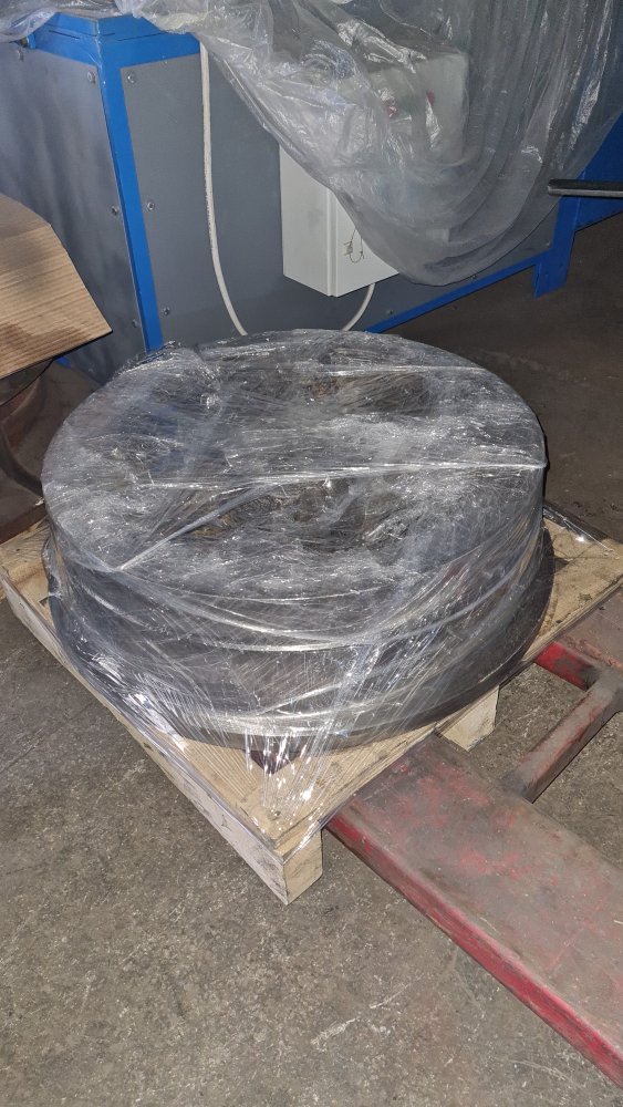 Müşterimize 600'lük Çelik döküm tel çekme kafası hayırlı olsun...