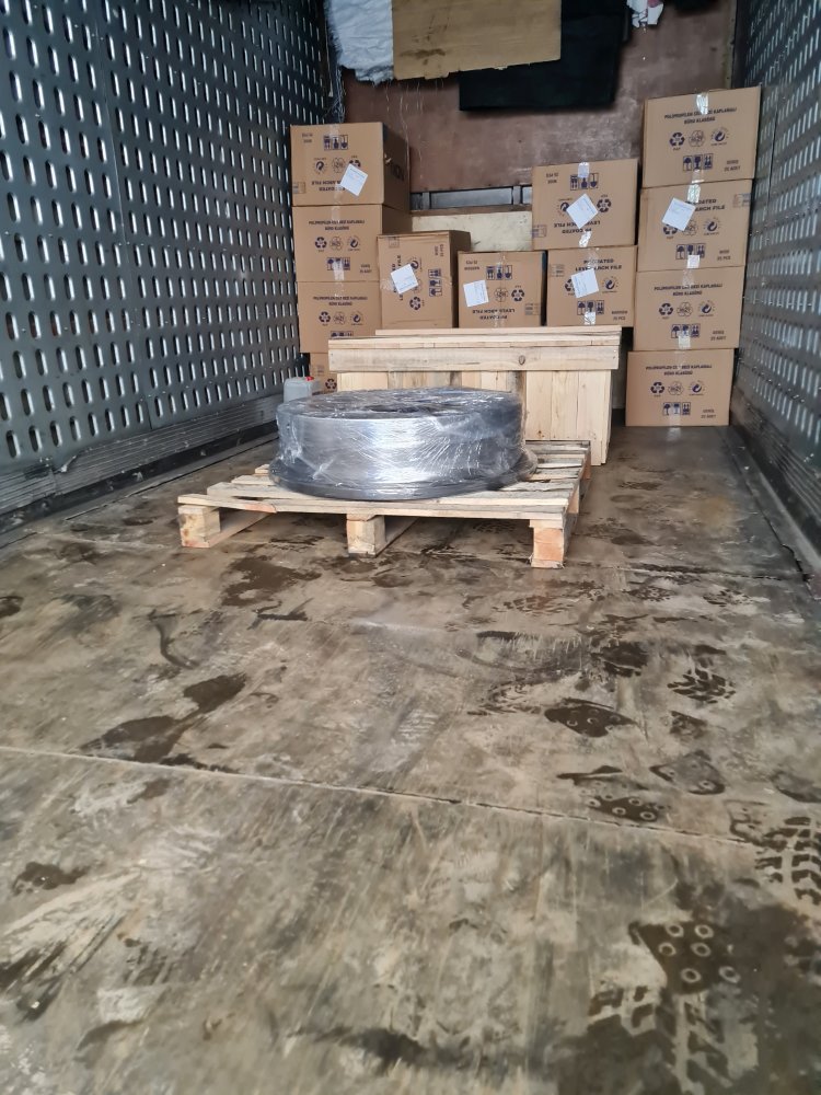 Müşterimize 700'lük stero su verilmiş tel çekme kafası hayırlı olsun