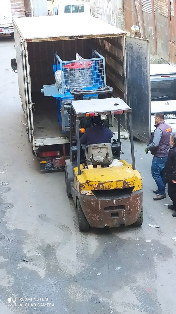 Sefer DEMİRCAN Demir Çelik Tic. A. Ş. Payas - Hatay Su Soğutmalı Döner Haddeli Sabunluk bulunan 2 kafa 600'lük Tel Çekme Makinesi Hayırlı Olsun... 