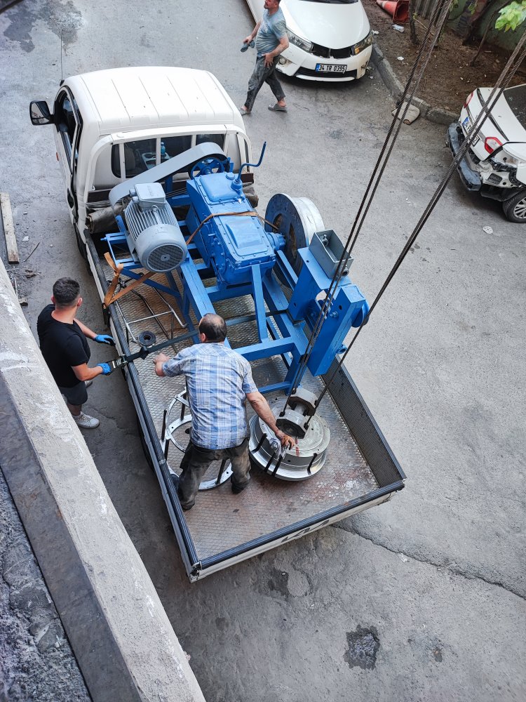 Tamir ve bakımı yapılan 600'lük yatık kafa müşterimize teslim edildi.