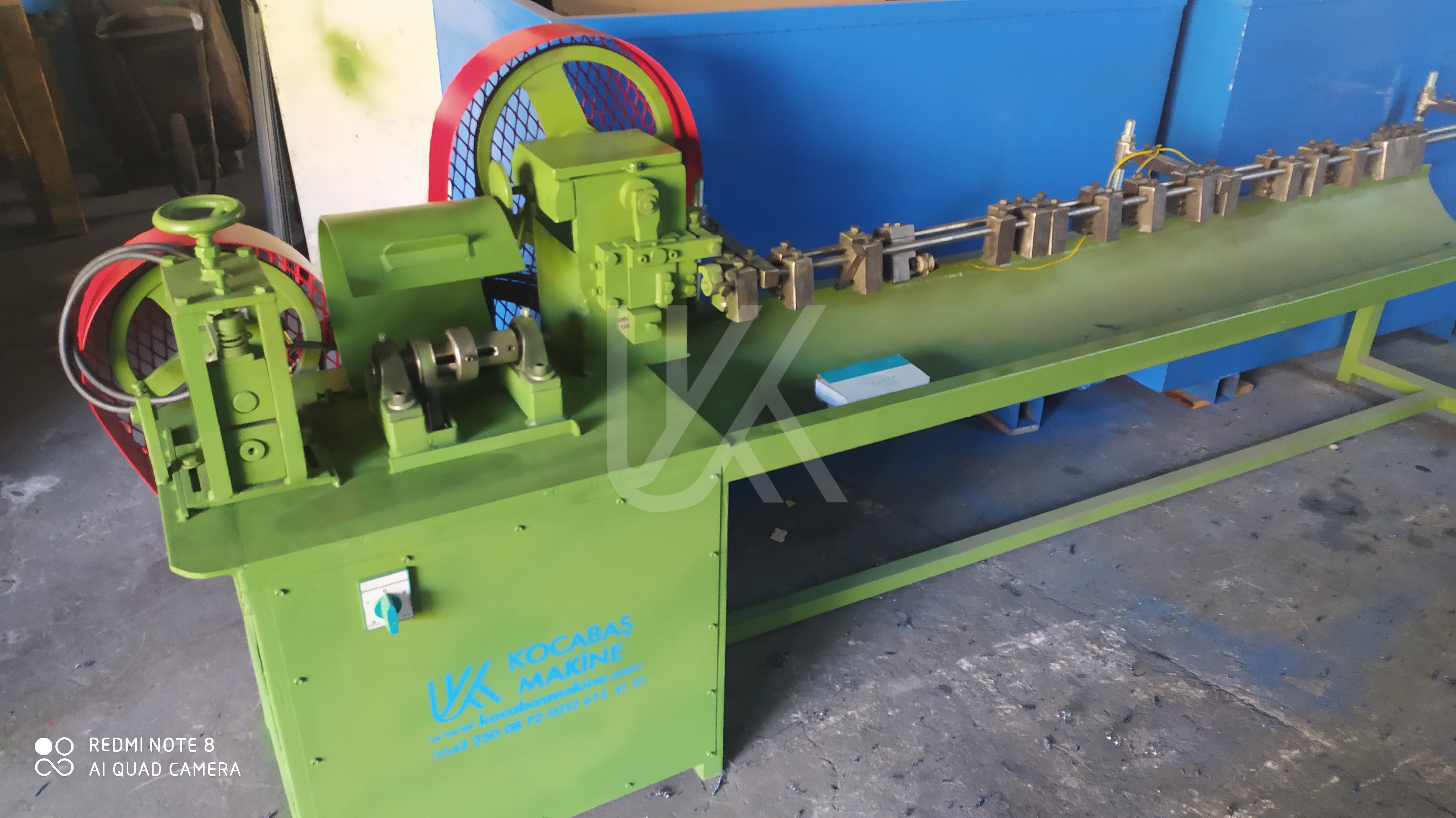 Tel Doğrultma-Kesme Makinesi