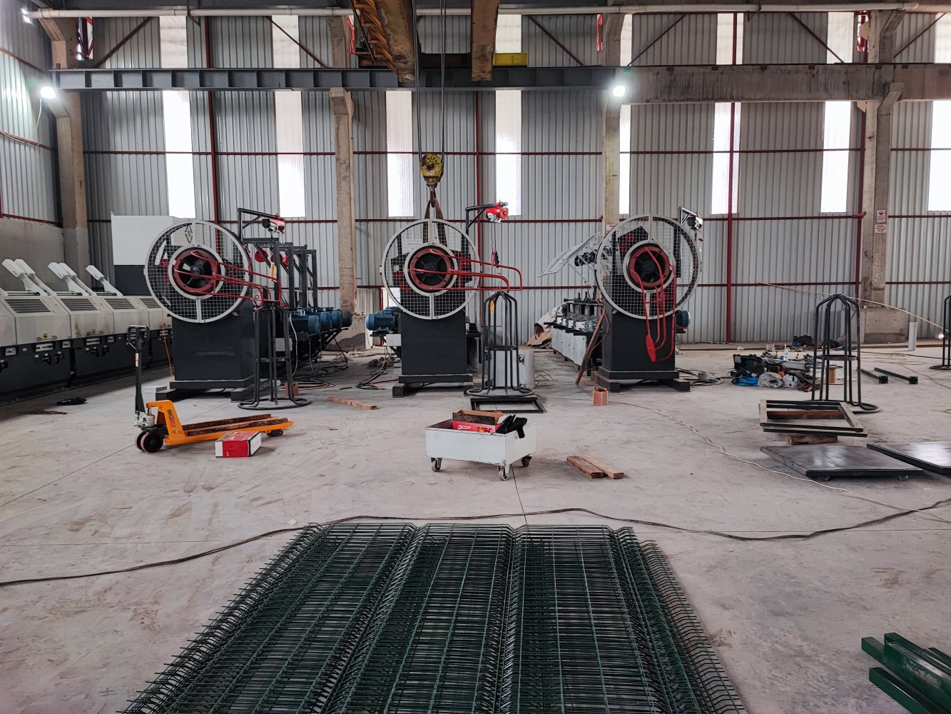 Toplam 16 adet 600'lük tel çekme makinesi müşterimize hayırlı olsun...