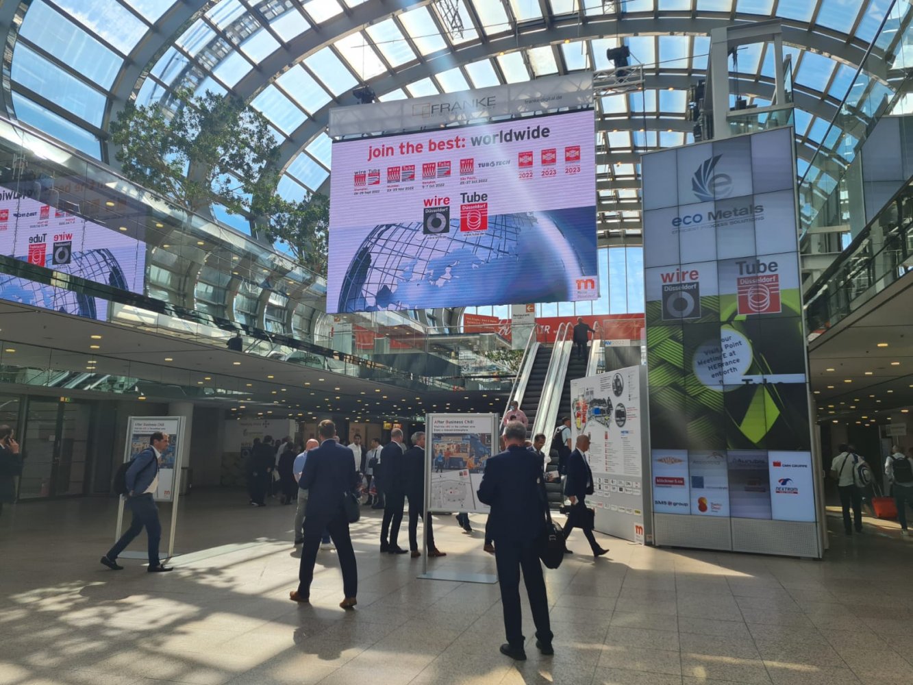 Wire and Tübe Messe 2022 Fuarı ziyaretimiz ve sektörümüzün değerli imalatçıları ile fotoğraflarımız... 